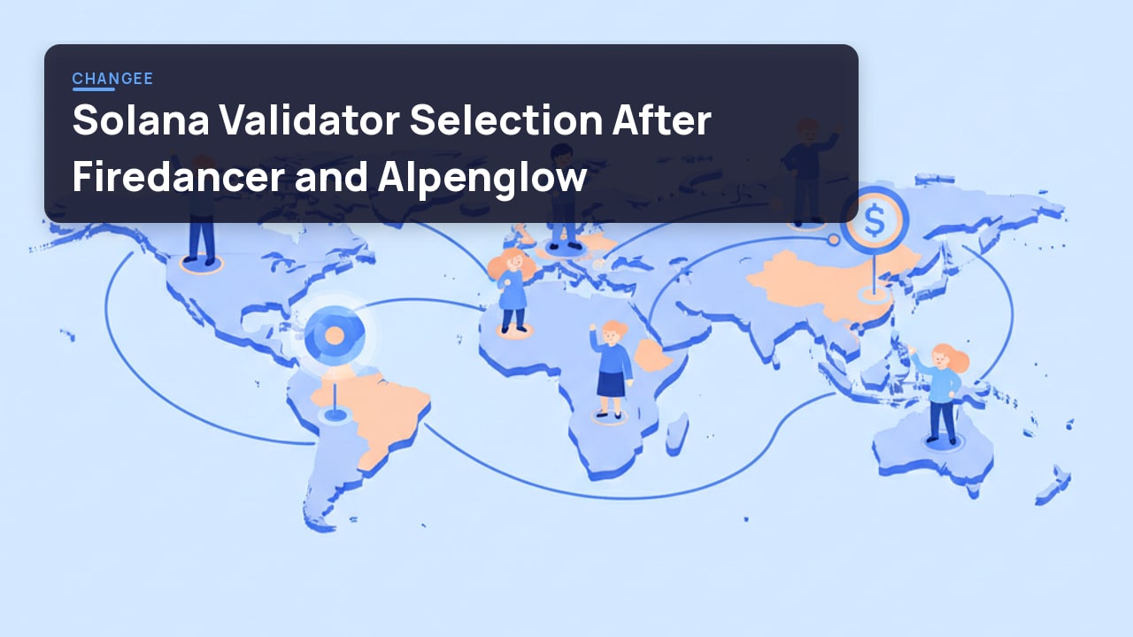 Solana Validator Selection After Firedancer and Alpenglow