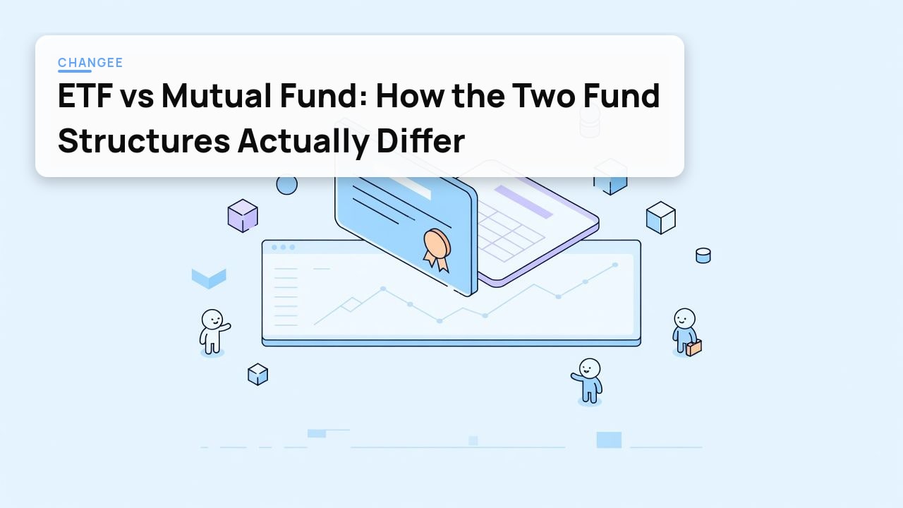 ETF vs Mutual Fund: How the Two Fund Structures Actually Differ
