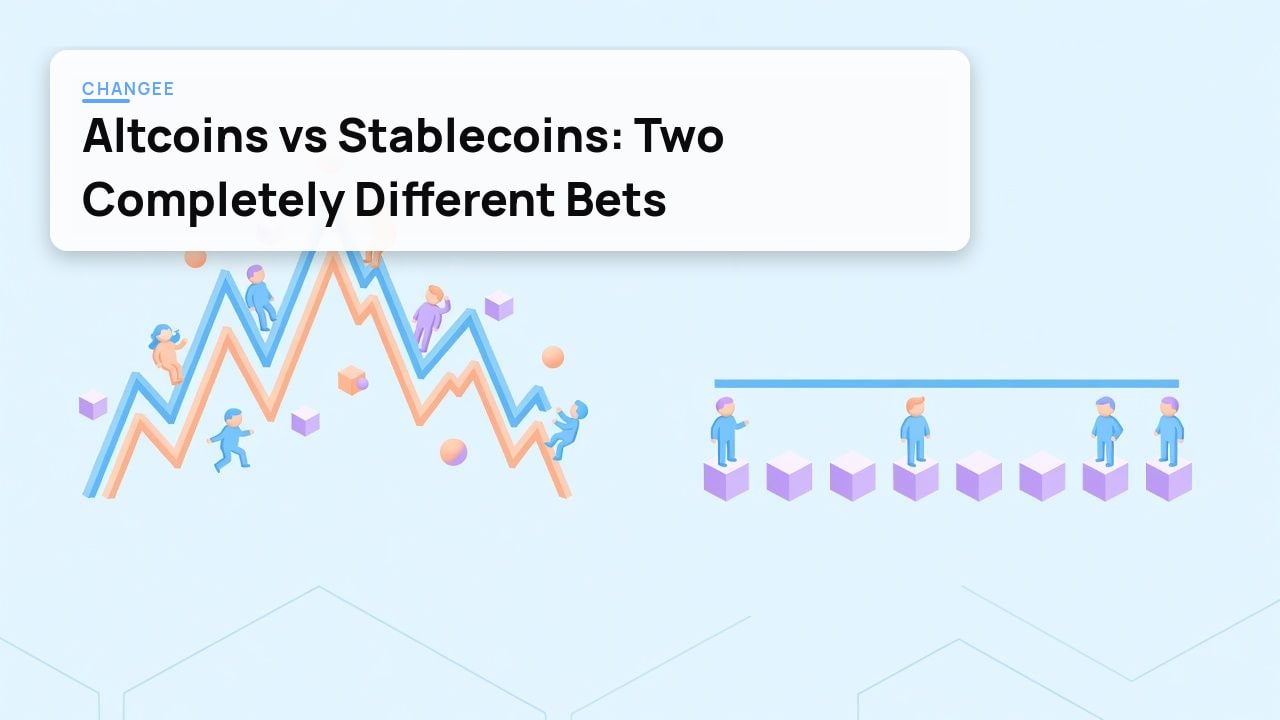 Altcoins vs Stablecoins: Two Completely Different Bets