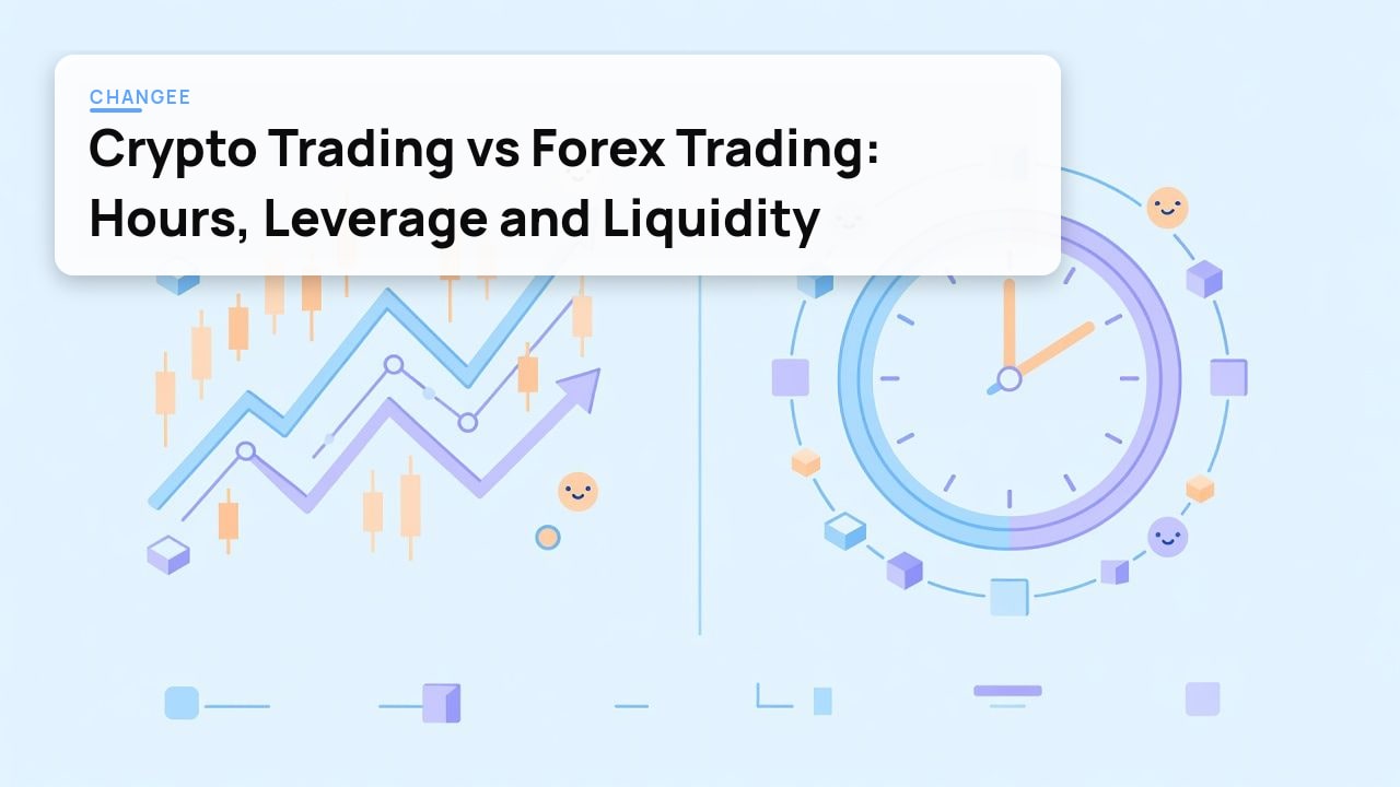 Crypto Trading vs Forex Trading: Hours, Leverage and Liquidity