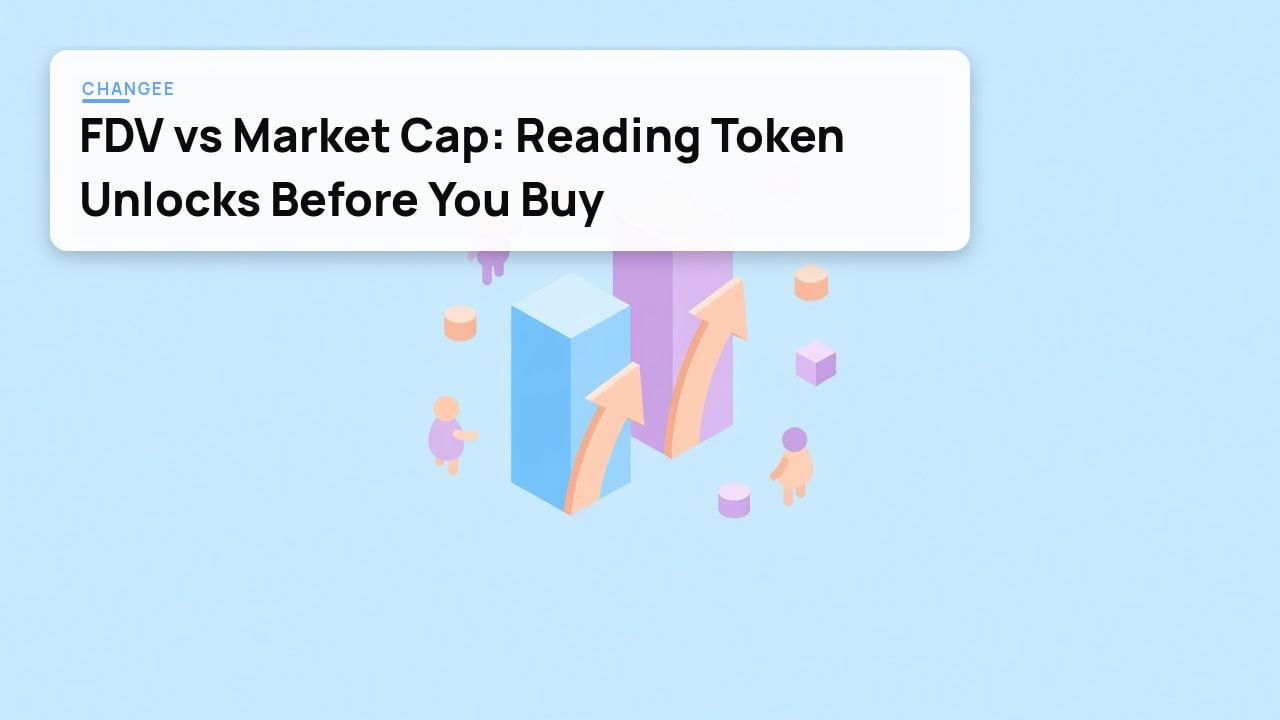 FDV vs Market Cap: Reading Token Unlocks Before You Buy